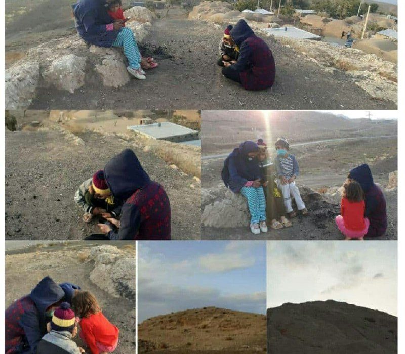 روایت کودکان اردستانی که برای درس خواندن به کوه پناه برده‌اند