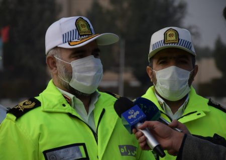 اعزام ۲۸۰ تیم پلیس راه اصفهان به نقاط برف گیر / برخورد سختگیرانه با خودروهای آلاینده