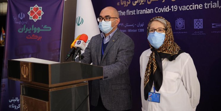آغاز تزریق واکسن ایرانی کرونا به سومین گروه از داوطلبان/ واکسن تولیدی ایمن و بدون عارضه بوده است
