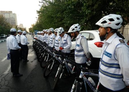 پلیس دوچرخه سوار در اصفهان