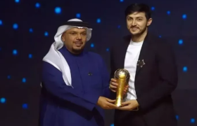 سردار آزمون برنده توپ طلای امارات شد