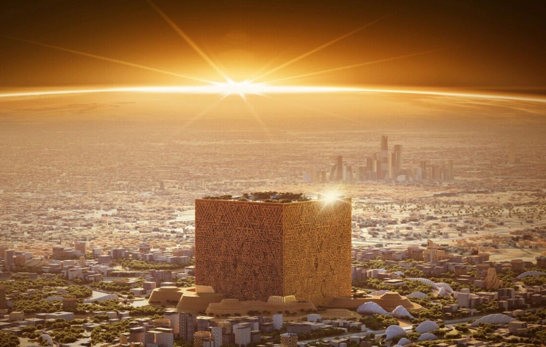 مکعب بزرگترین ساختمان جهان