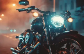 چراغ موتورسیکلت‌ها روشن