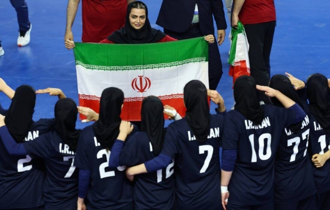 دختران هندبال ایران قهرمان شدند